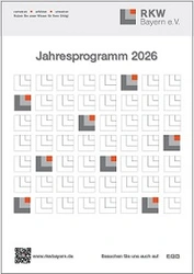 Titelblatt des RKW Bayern Jahresprogrammes 2026
