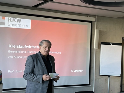 Professor Josef Steretzeder, Servicebereichsleiter für Integrierte Management Systeme